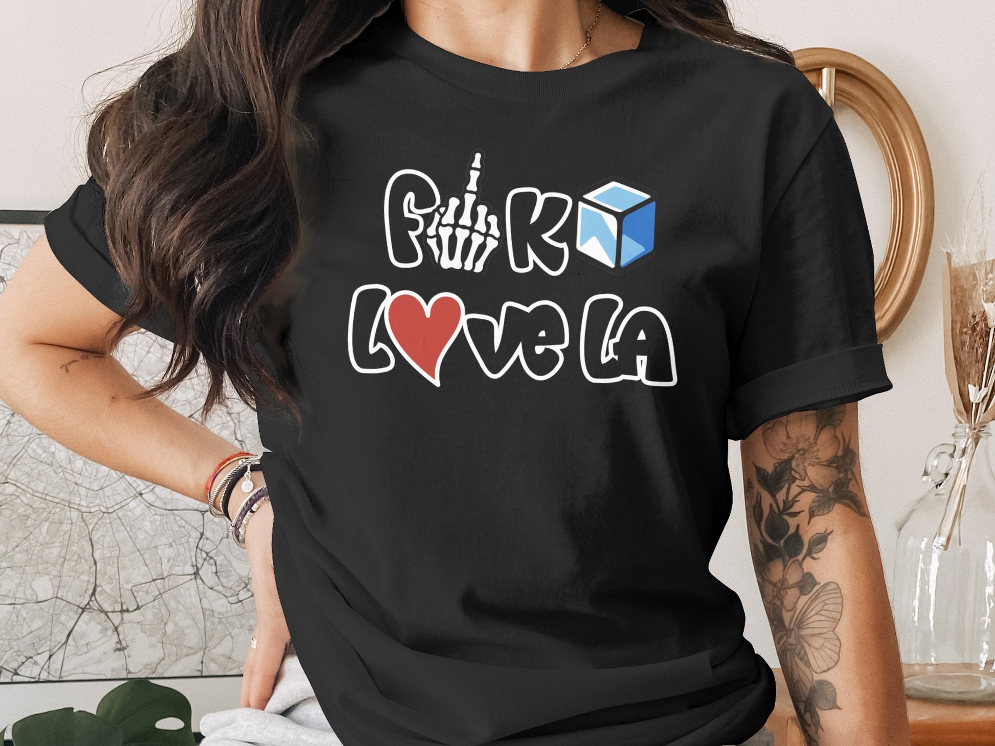 F*ck Love LA Graphic Design Casual Wear Product Type