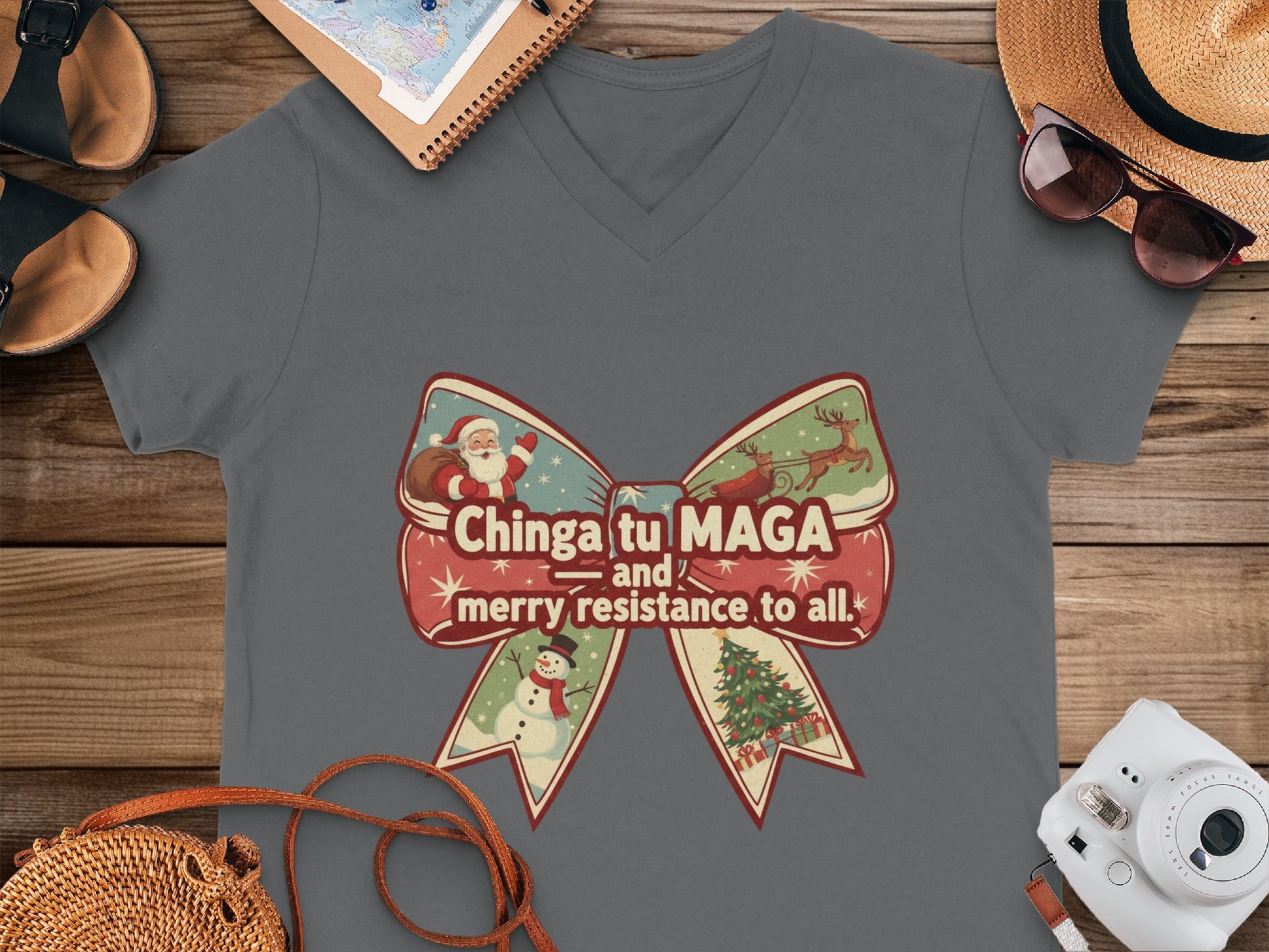 Chinga tu MAGA and merry resistance to all shirt