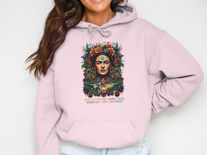 Frida Kahlo Floral Headdress Earth Art Piece Design