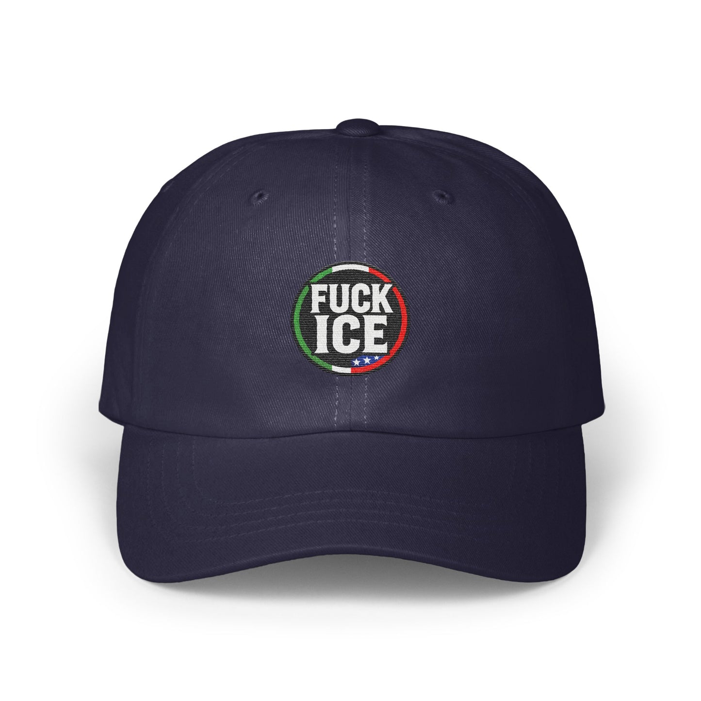 Anti ICE Statement Embroidered Cap product