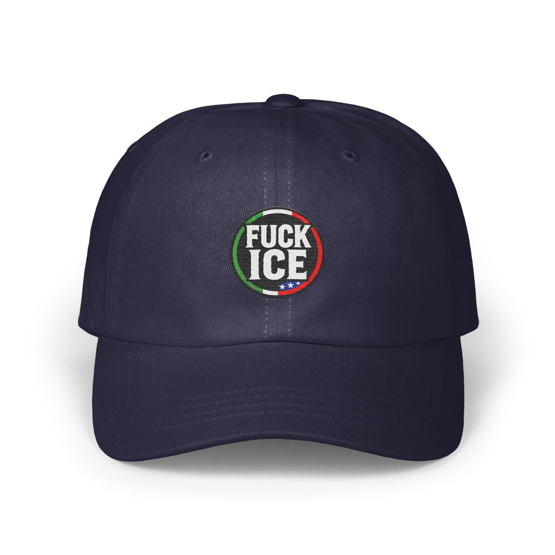 Anti ICE Statement Embroidered Cap product
