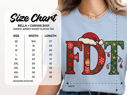 Festive FDT Unisex Jersey Short Sleeve Tee