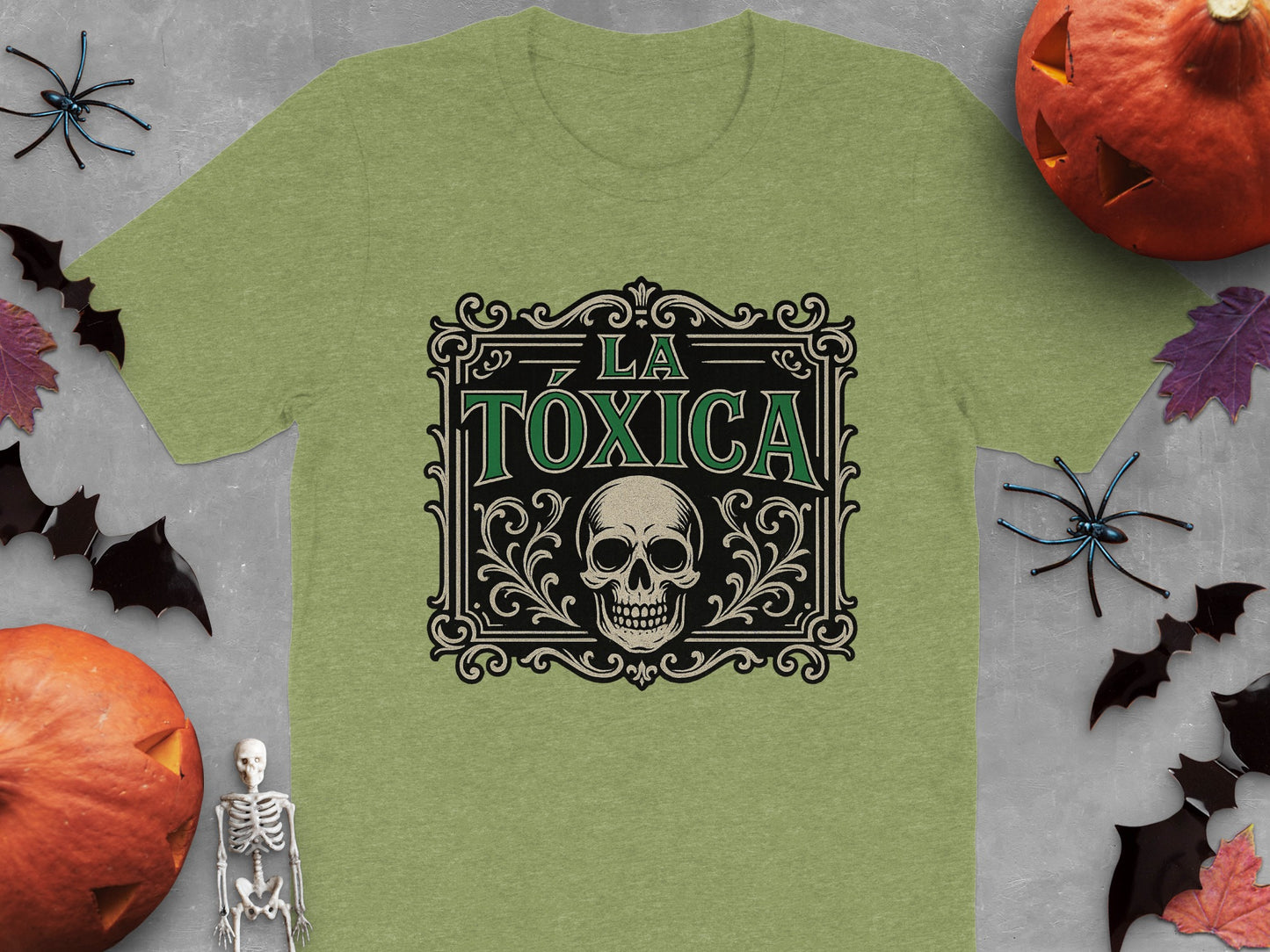 La Toxica Skull Graphic Design Tee product