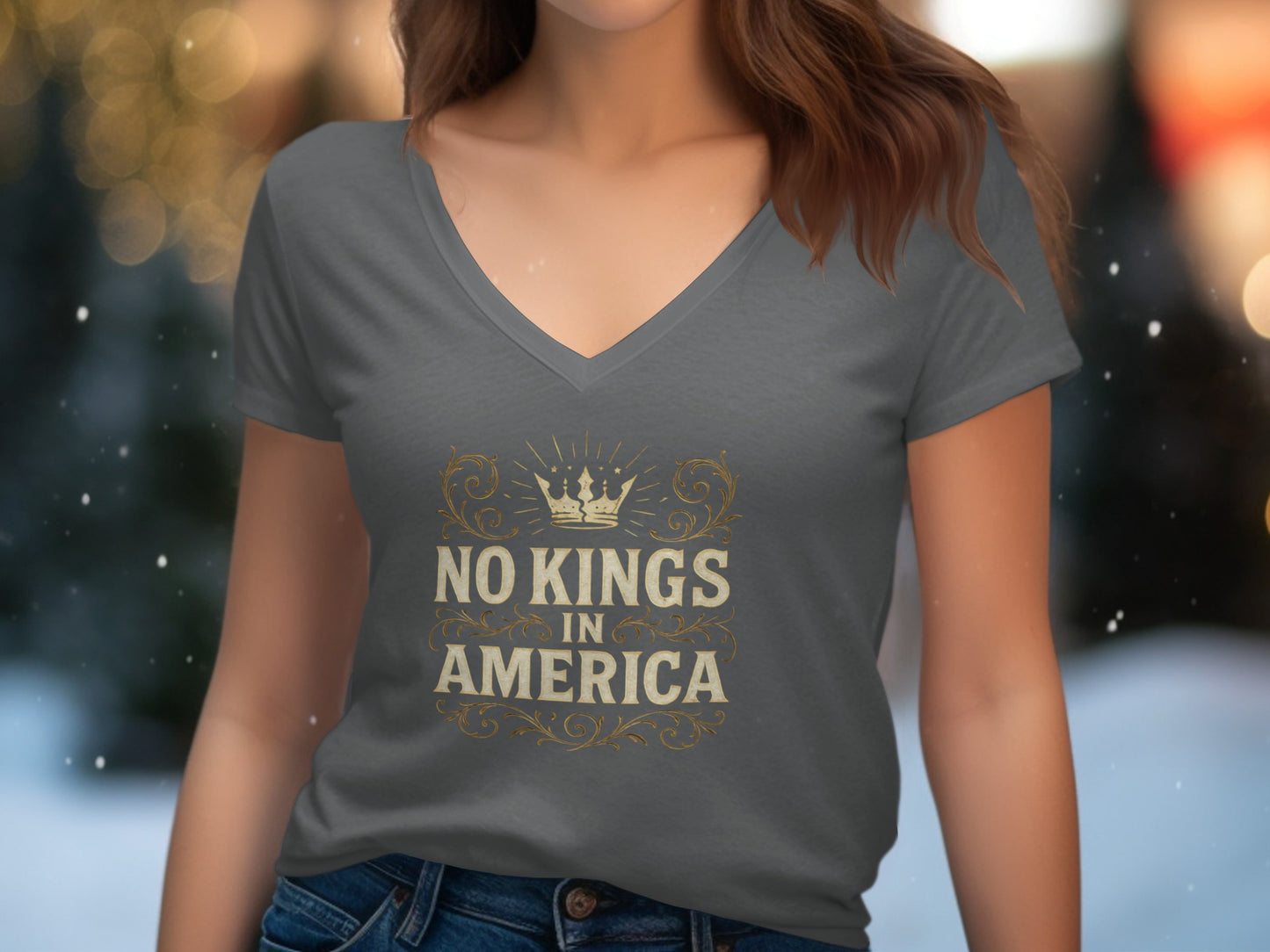 No Kings In America Graphic Tee product