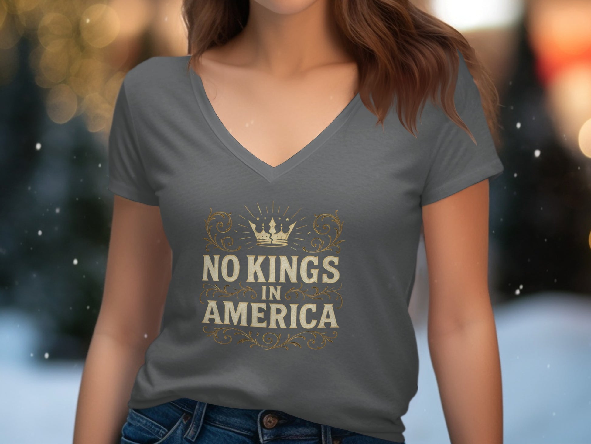 No Kings In America Graphic Tee product