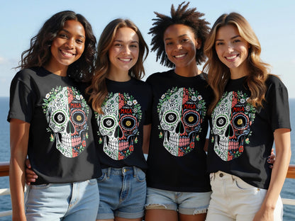 Day of the Dead Sugar Skull Design T-shirt product
