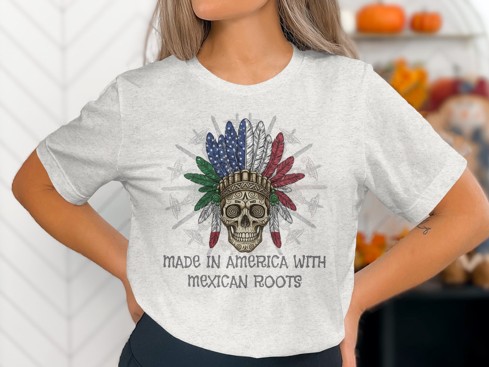 Made in America with Mexican Roots T-shirt