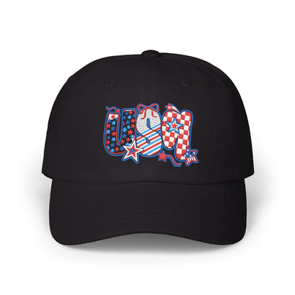 Embroidery Hat 4th of July Patriotic Dad Cap | USA Cap, Summer Hat, Casual Headwear, Father's Day Gift, Independence Day Accessory, Outdoor Cap