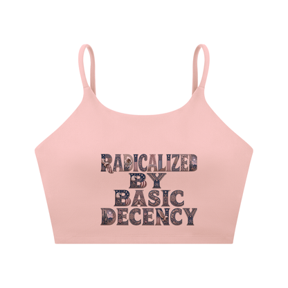 Spaghetti Strap Yoga Sports Bra