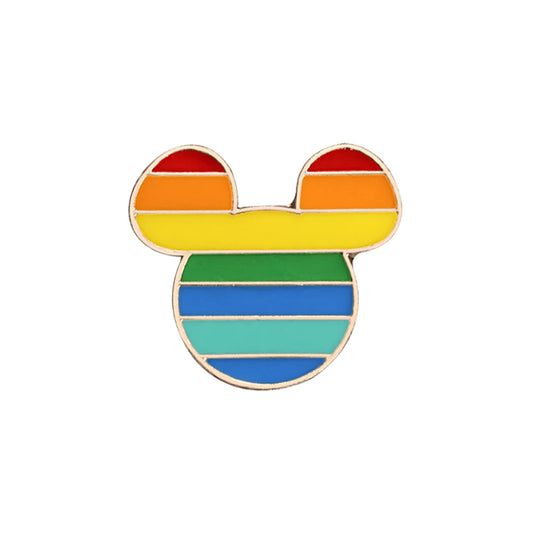 Show Your Pride with Custom Enamel Pins: Rainbow Flags, Heart Brooches, and More! Perfect for Adding a Splash of Color to Your Style!