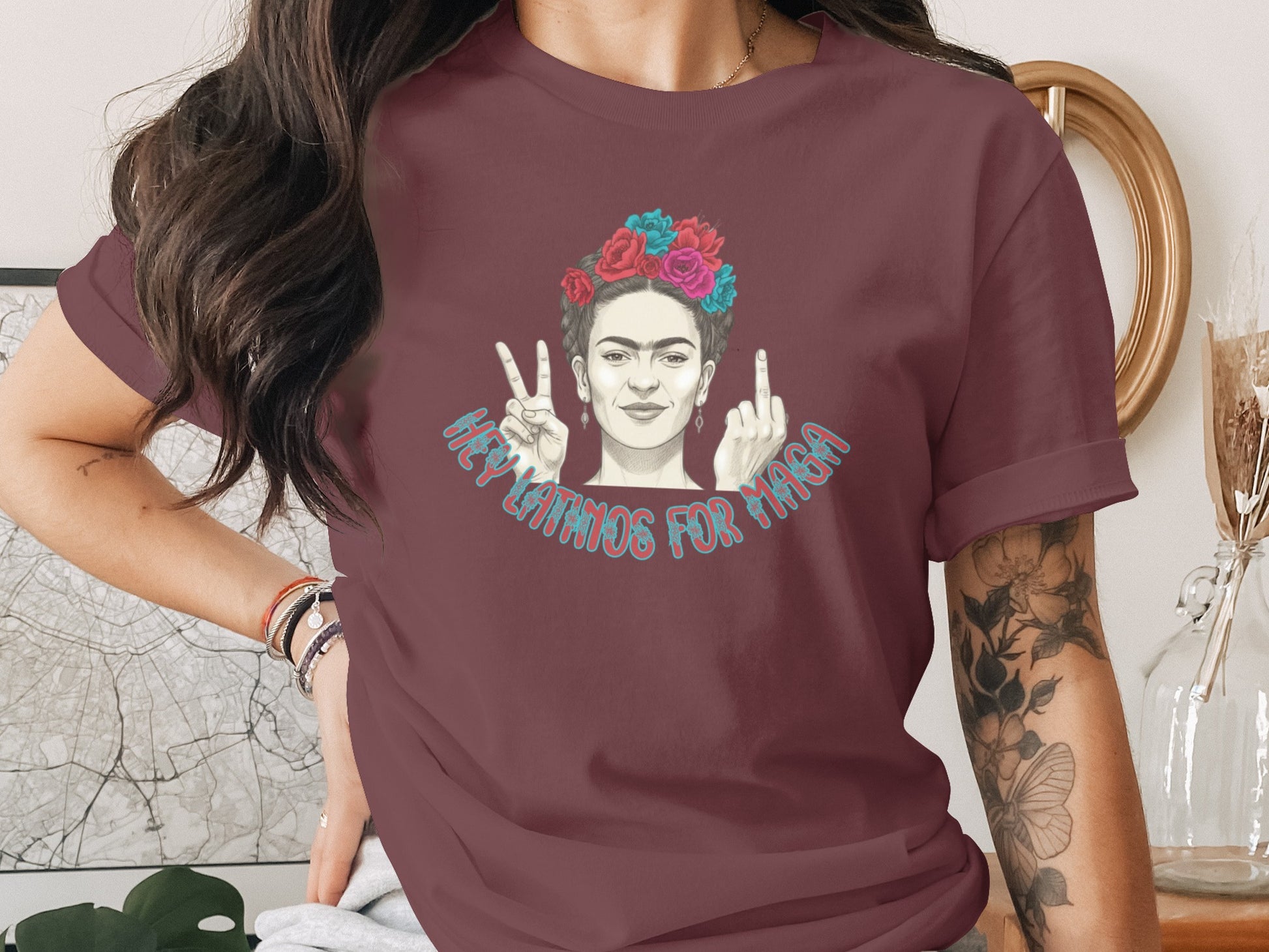 Her Waiting For Nada Illustrated T-shirt