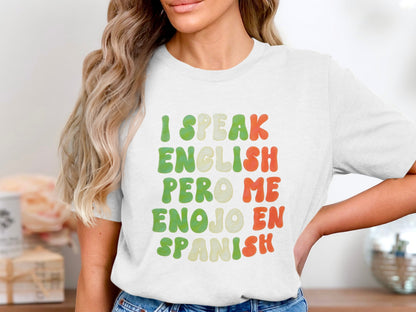 I Speak English Pero Me Enojo En Spanish product type