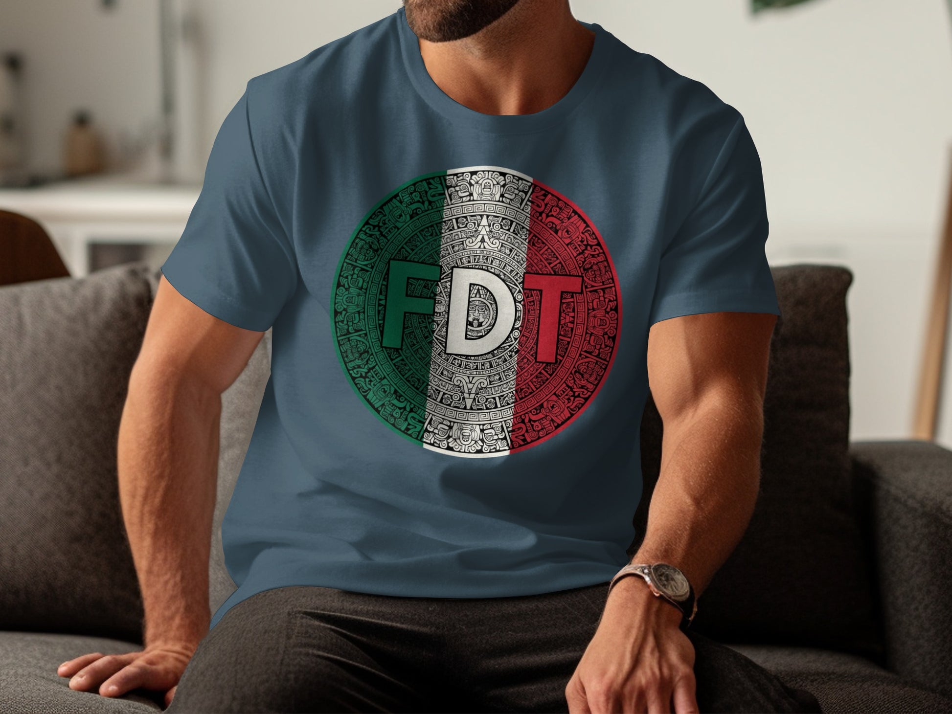 FDT Mexican Flag Design T-Shirt product type