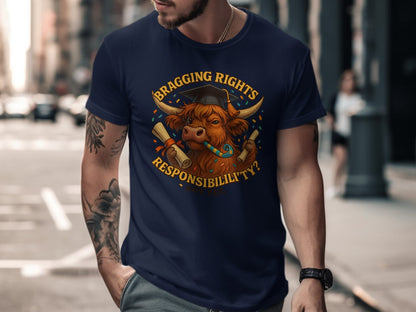 Bragging Rights Responsibility Highland Cow Shirt product type