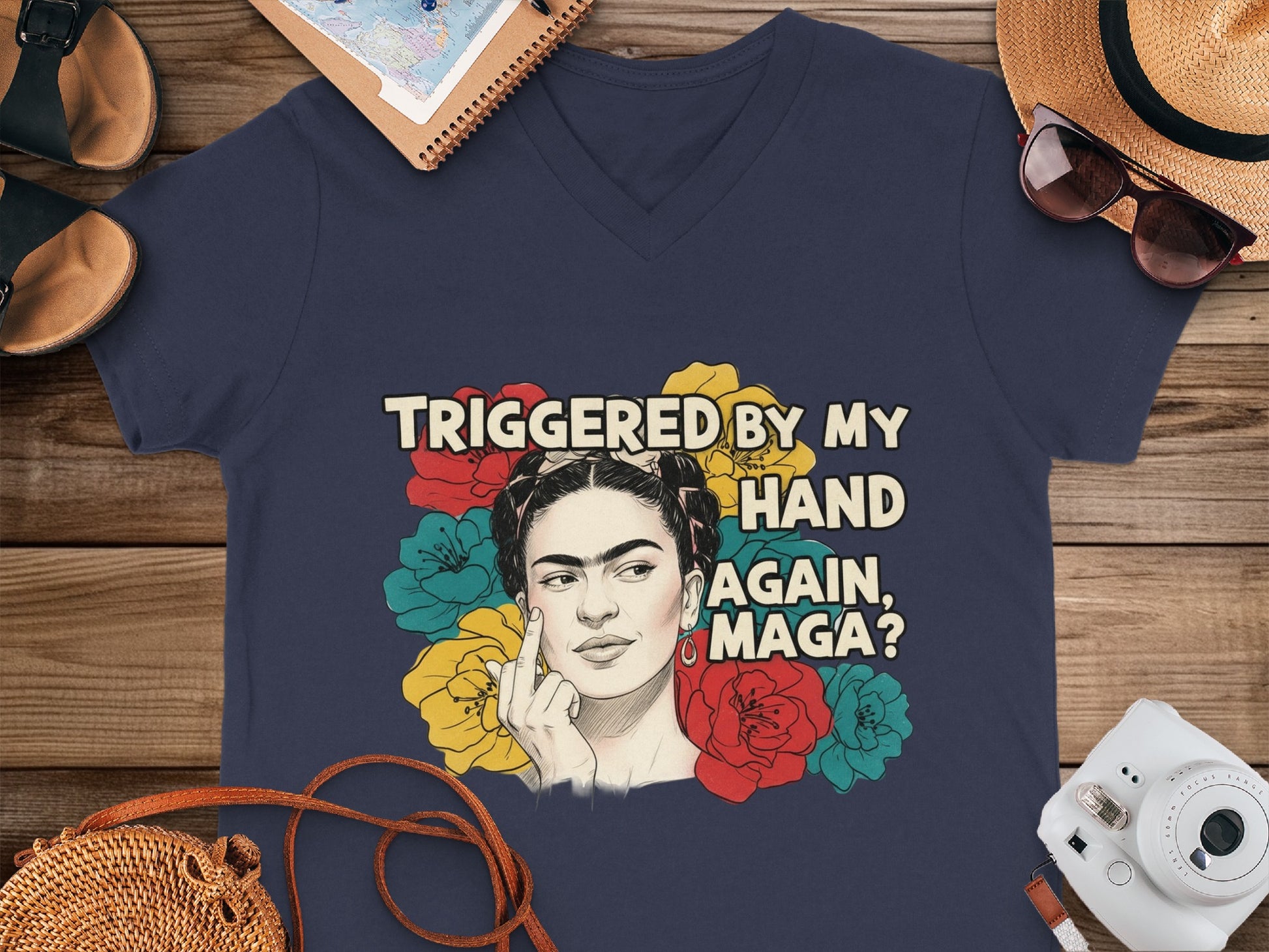 Triggered by My Hand Again Maga T-shirt