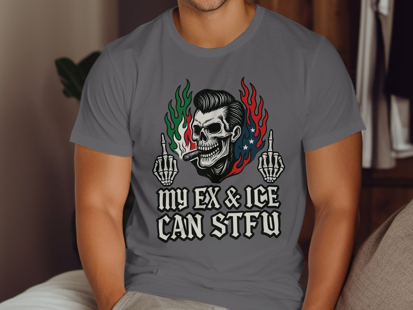 My Ex & Ice Can STF U Graphic T-Shirt product type