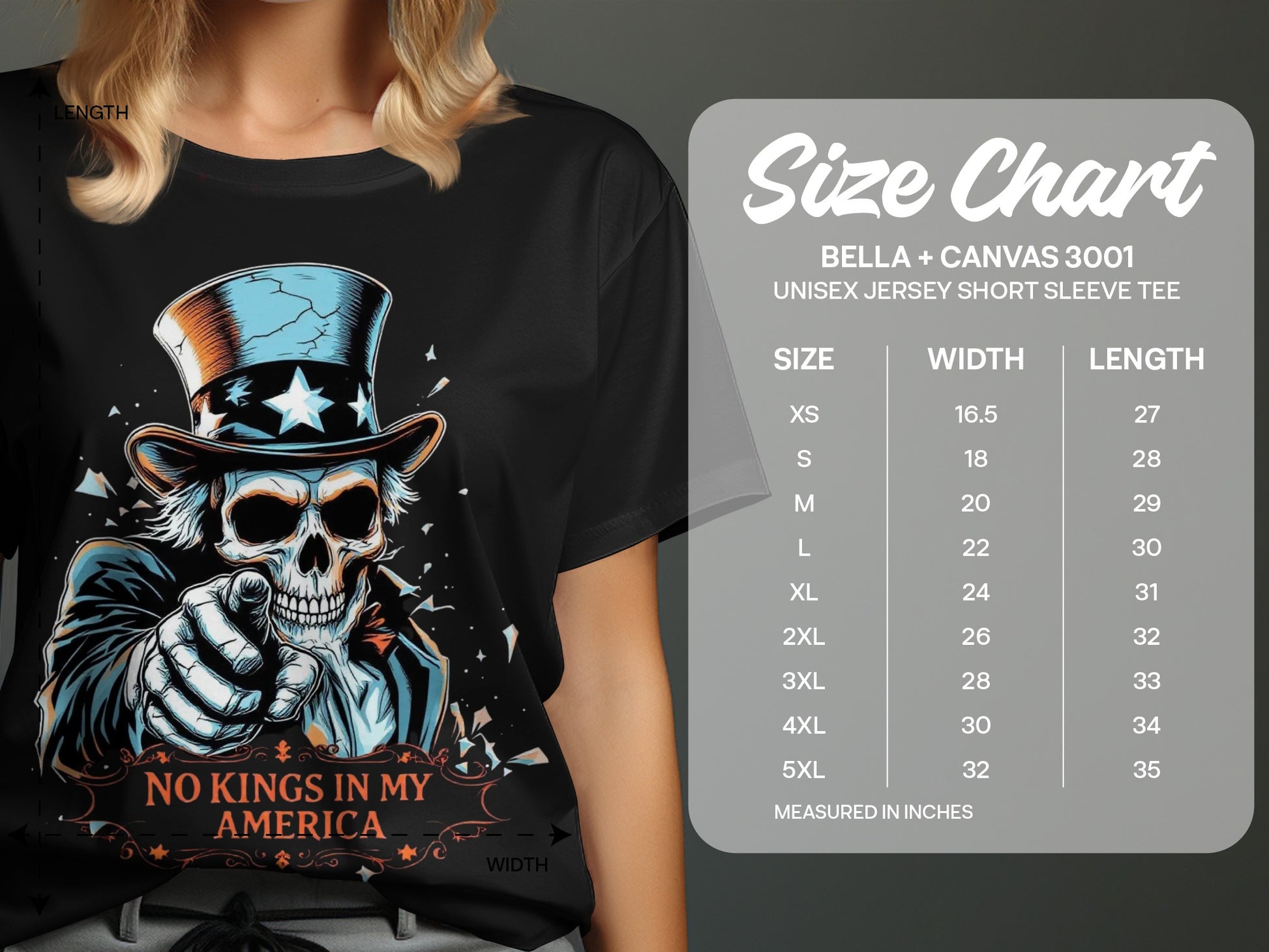 No Kings in My America Unisex Jersey Tee product type
