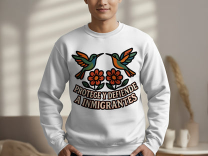 Protege y Defiende A Inmigrantes Sweatshirt product