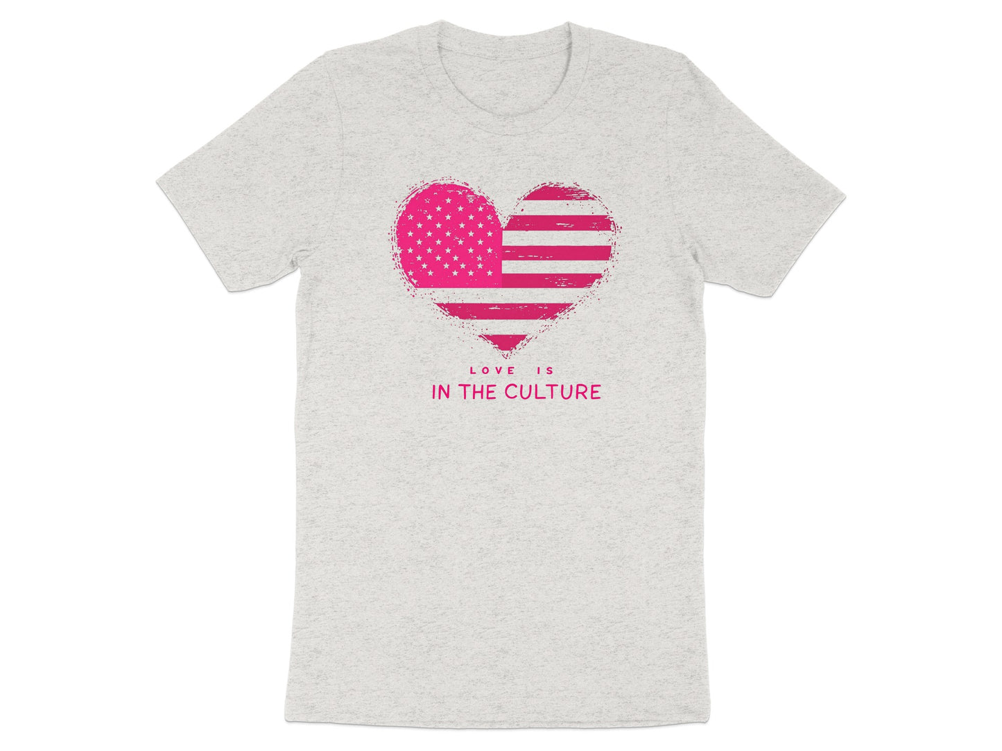 Love Is In The Culture Heart Graphic T-Shirt