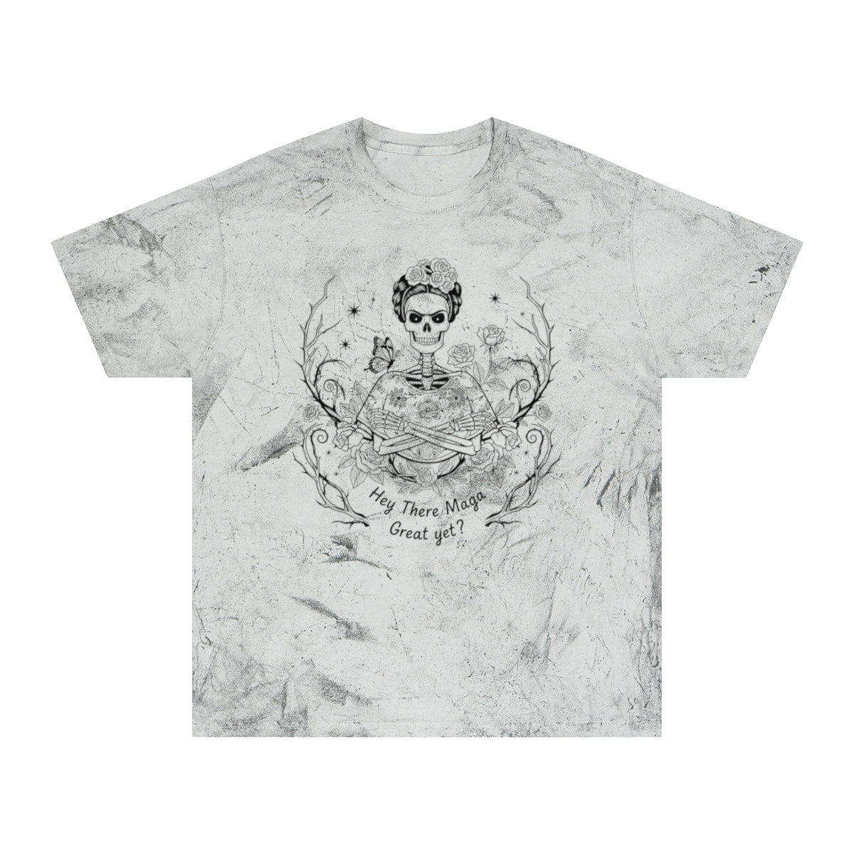 Hey There Maga Great Yet Graphic Skeleton T-shirt