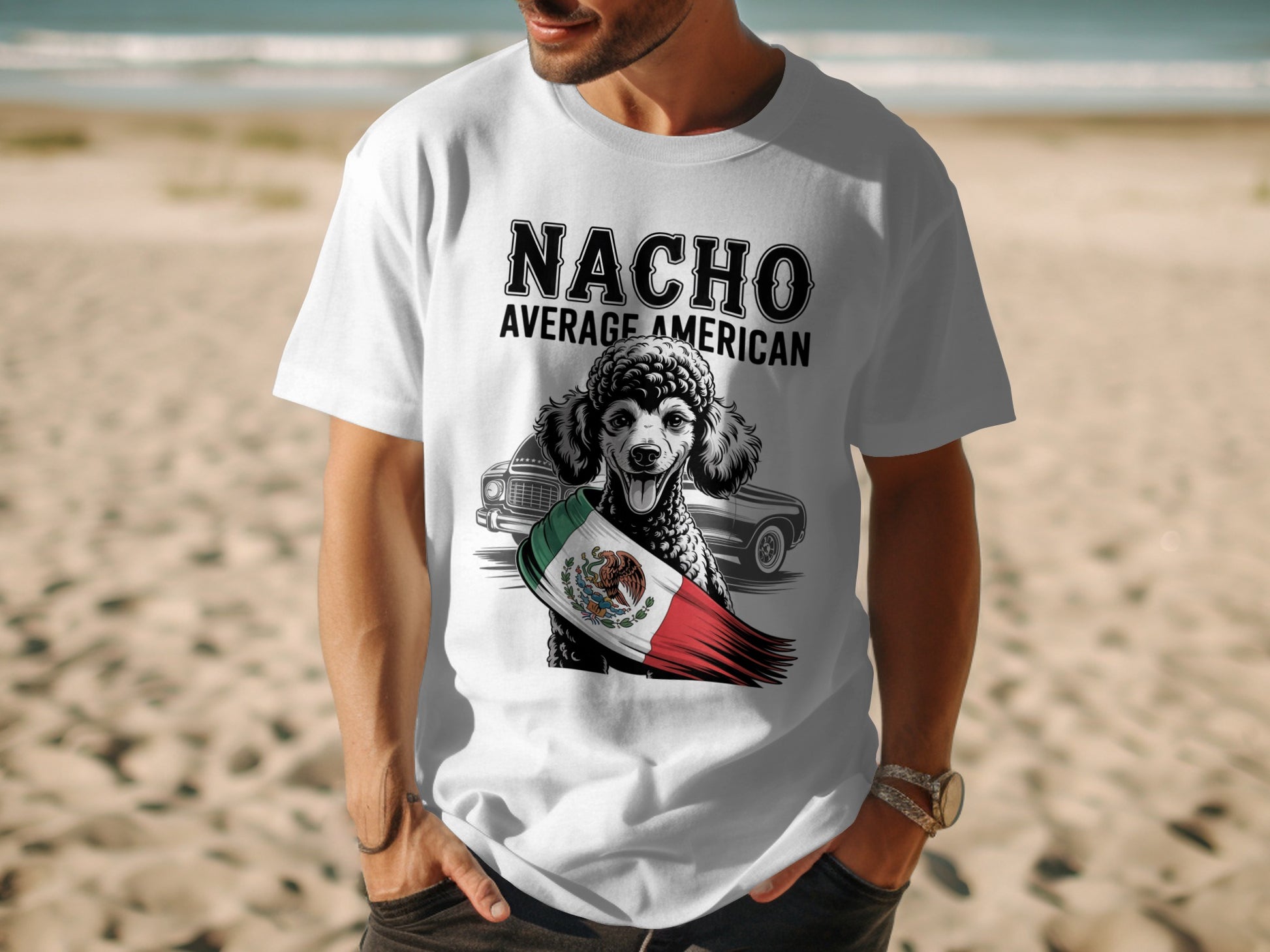 Nacho Average American Graphic T-Shirt product
