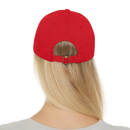 Trendy Dad Hat with Leather Patch - United Snacks America