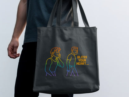 Bless Your Heart Graphic Design Tote Bag product