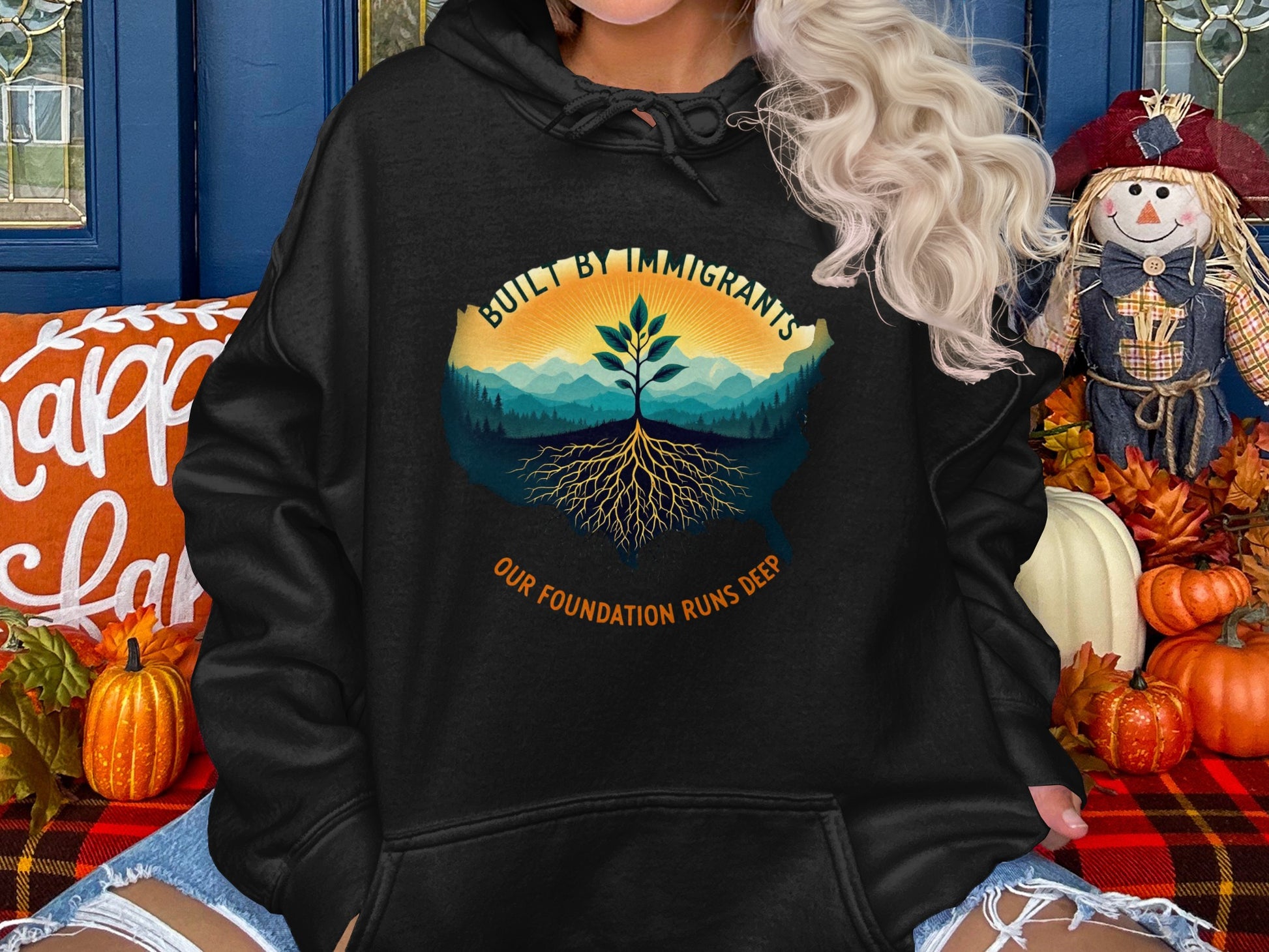 Built By Immigrants Graphic Hoodie product