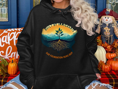 Built By Immigrants Graphic Hoodie product