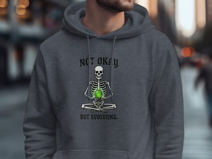 Not Okay But Evolving Graphic Hoodie product