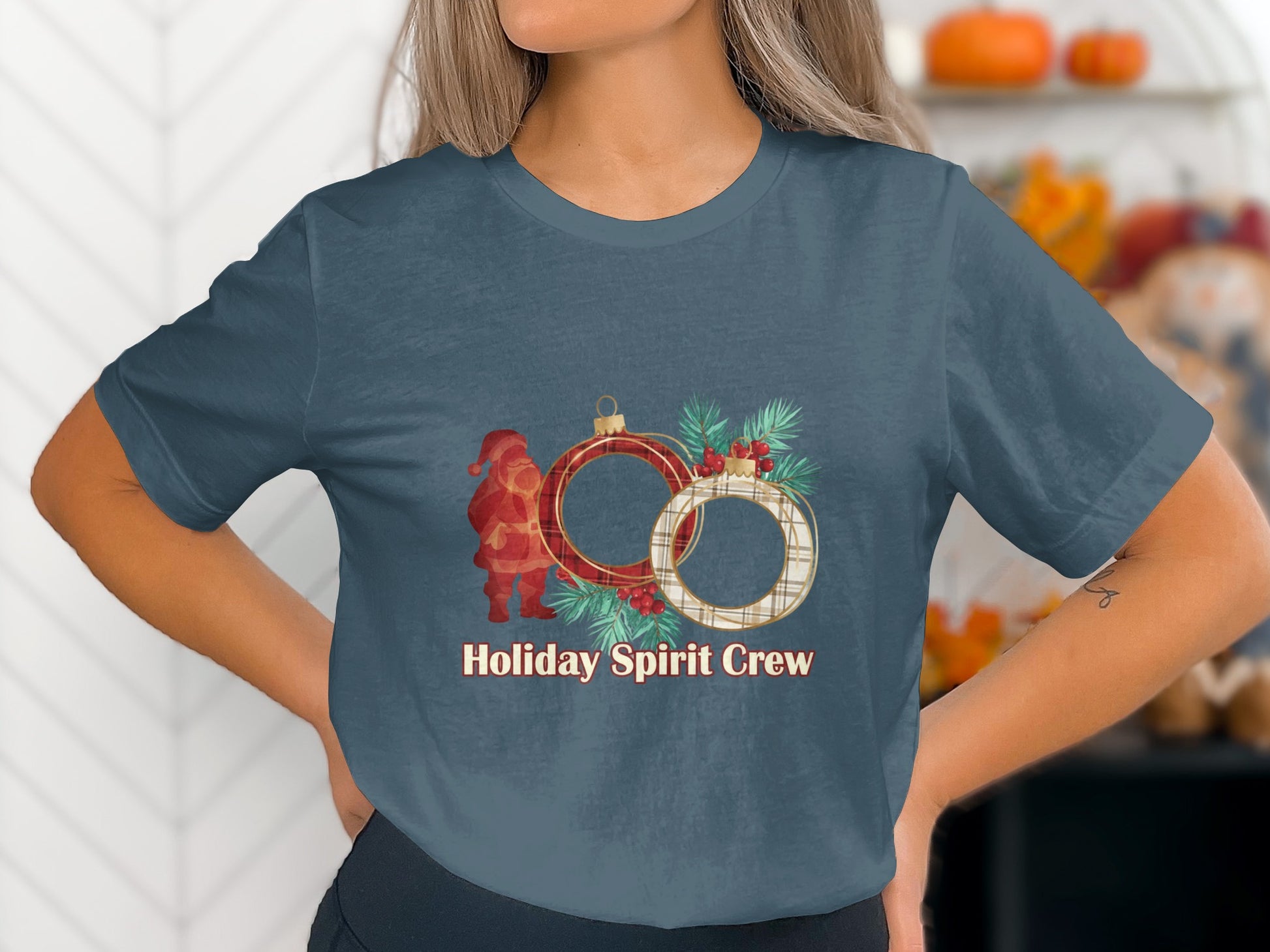 Holiday Spirit Crew Festive Apparel Collection