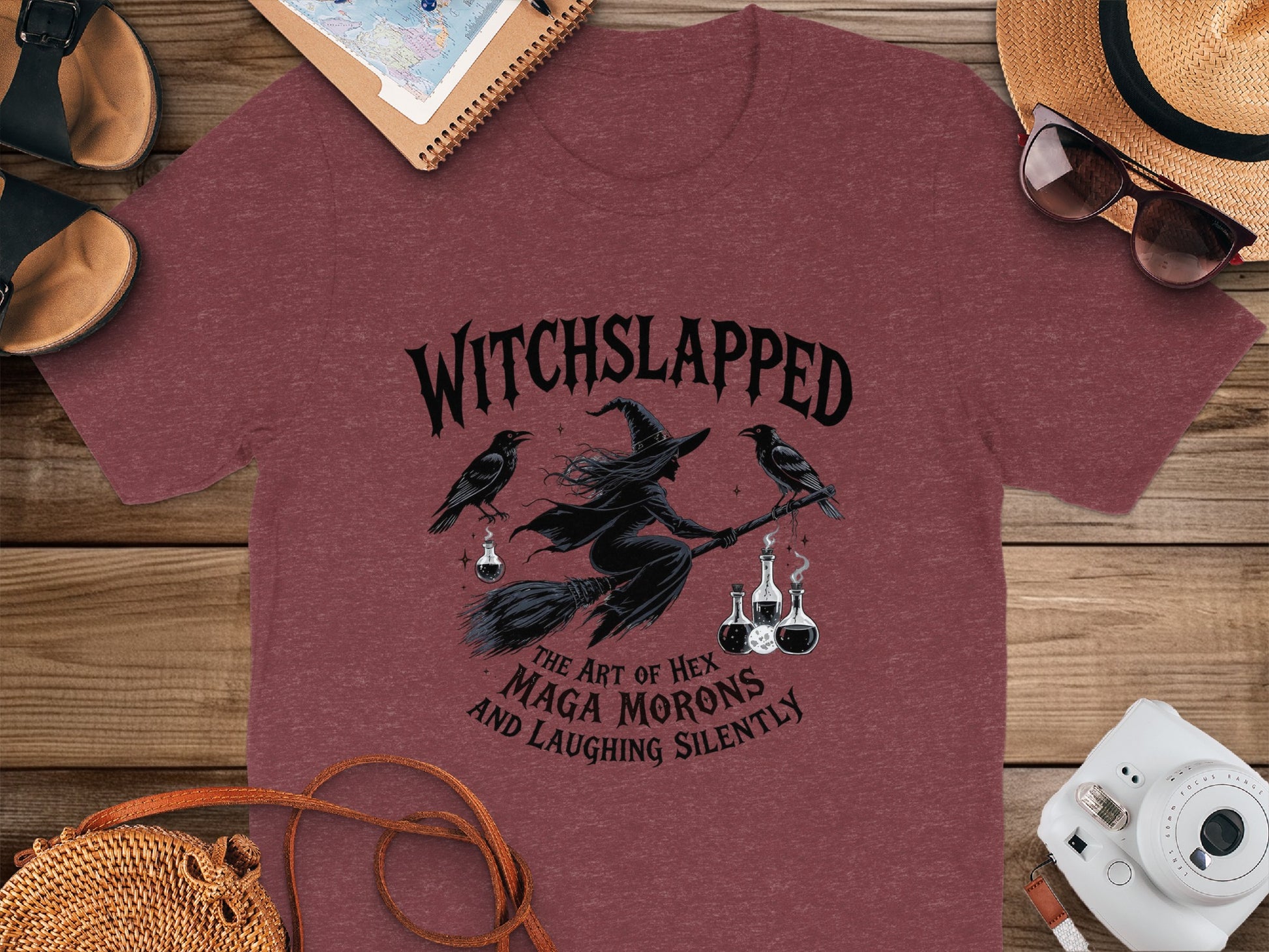 Witchslapped The Art of Hexing Graphic T-Shirt