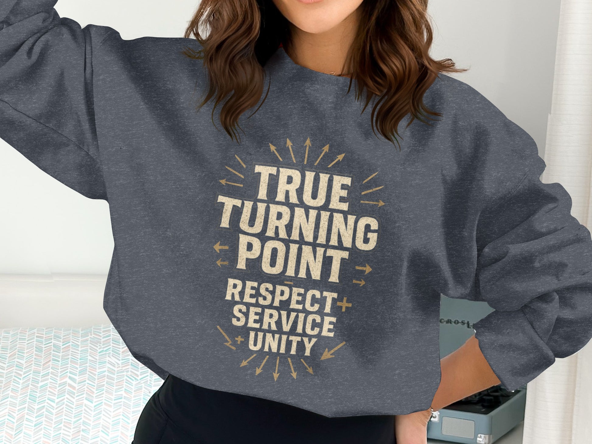 True Turning Point Respect Service Unity sweatshirt product type