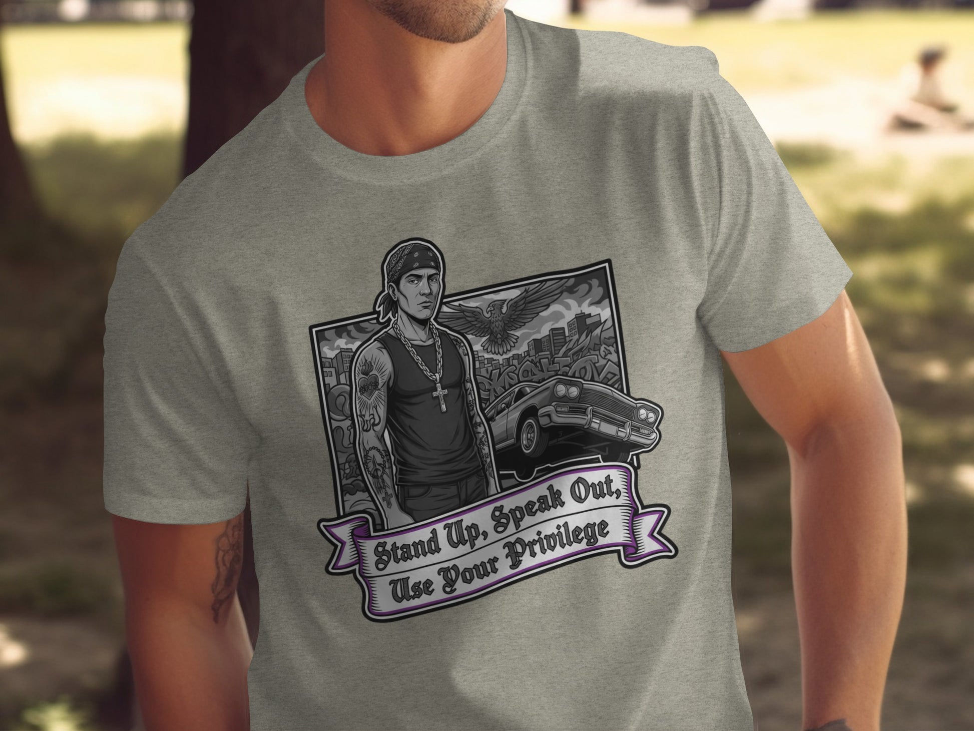 Stand Up Speak Out Use Your Privilege T-shirt Product