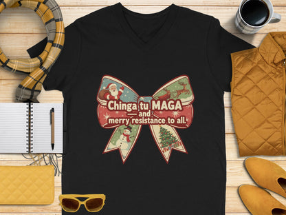 Chinga tu MAGA and merry resistance to all shirt
