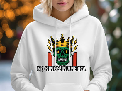 No Kings in America Graphic Hoodie product