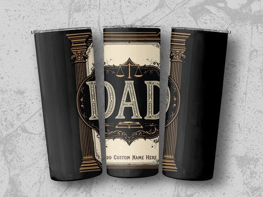 Dad Custom Name Personalized Tumbler Gift product type
