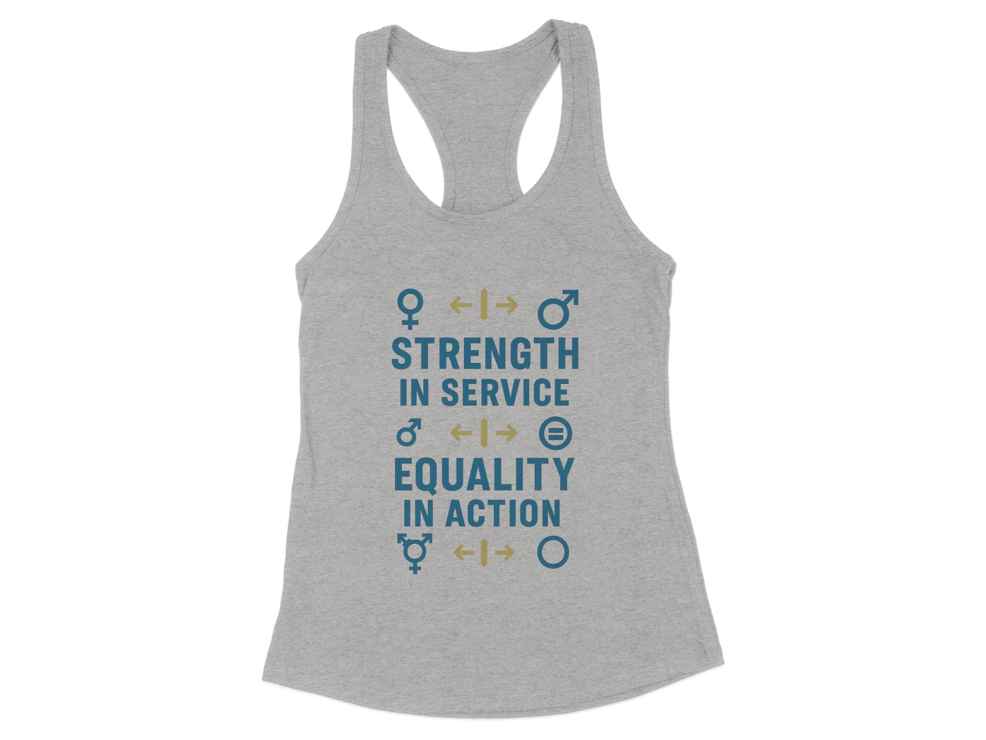 Strength in Service Equality in Action Tank Top