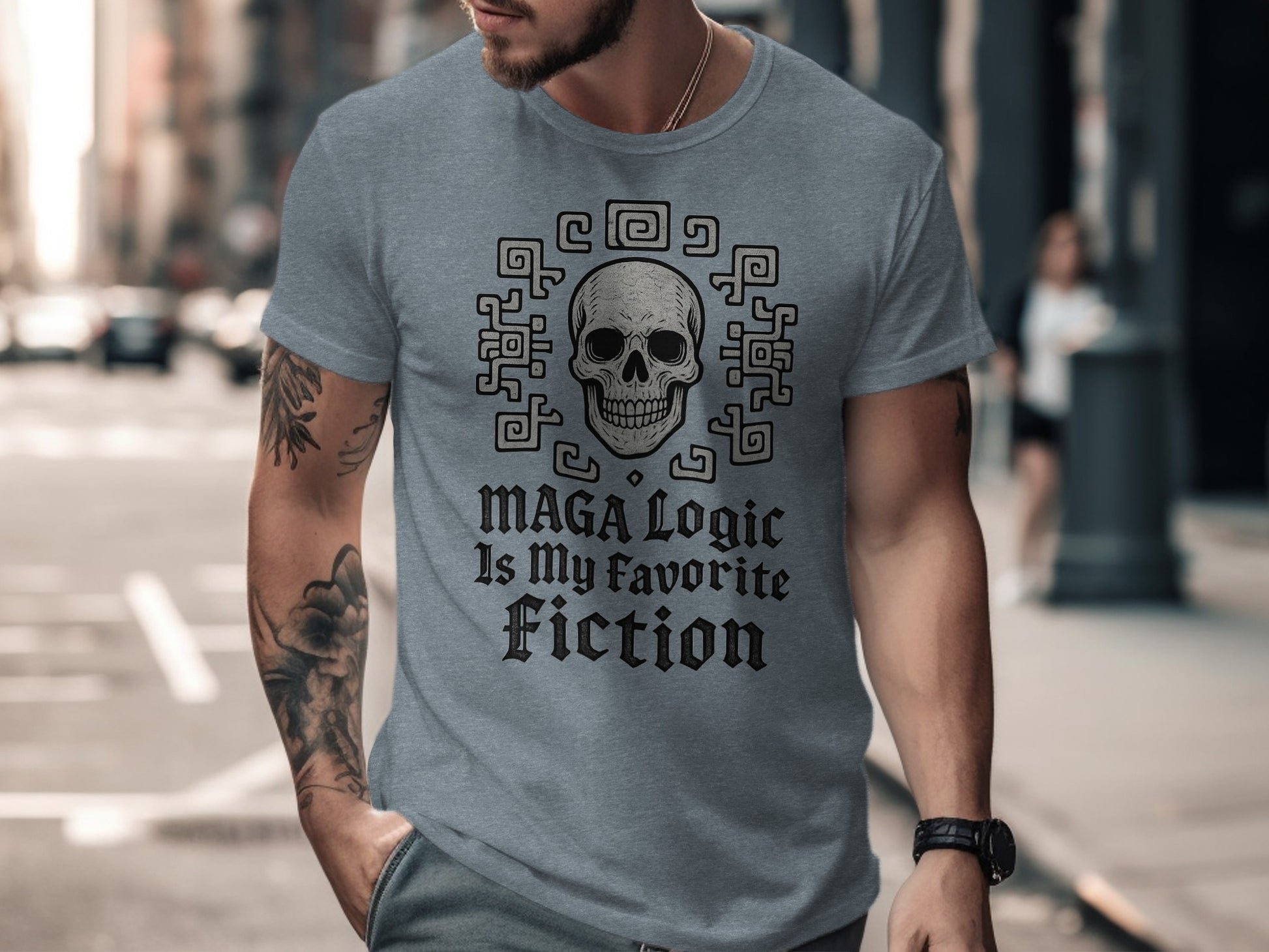 MAGA Logic Is My Favorite Fiction T-shirt