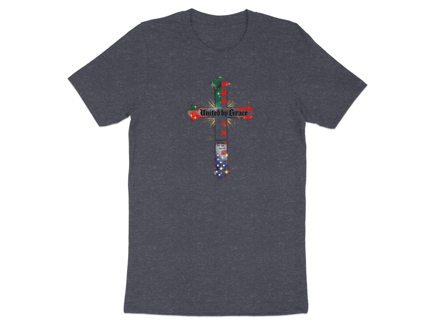 United by Grace Cross Design Printed Shirt product