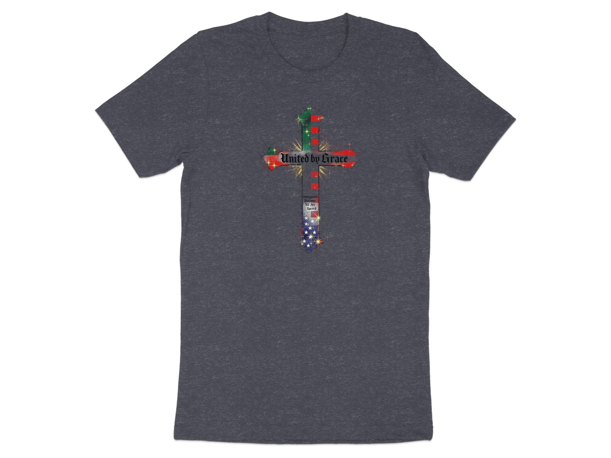 United by Grace Cross Design Printed Shirt product