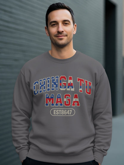 Chingatu Maga EST8647 Graphic Design Sweatshirt