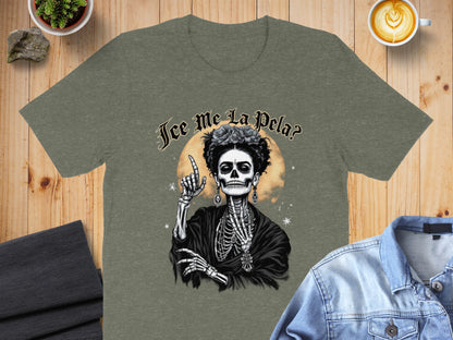 Ice Me La Pela Skeleton with Jewelry T-shirt product