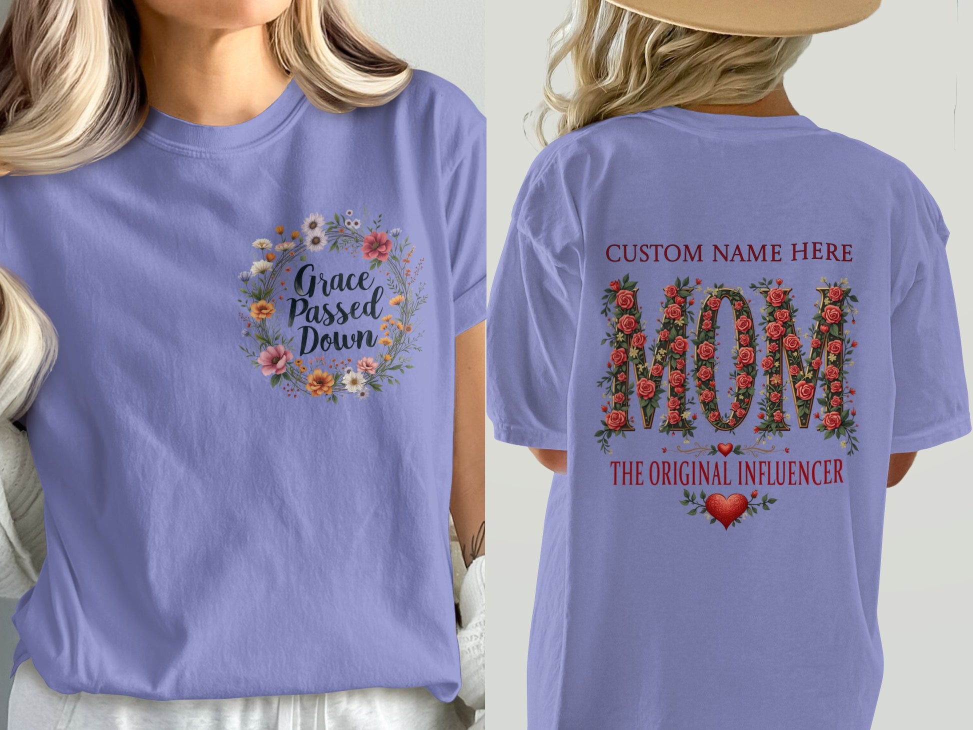 Custom Grace Passed Down Mom The Original Influencer product type