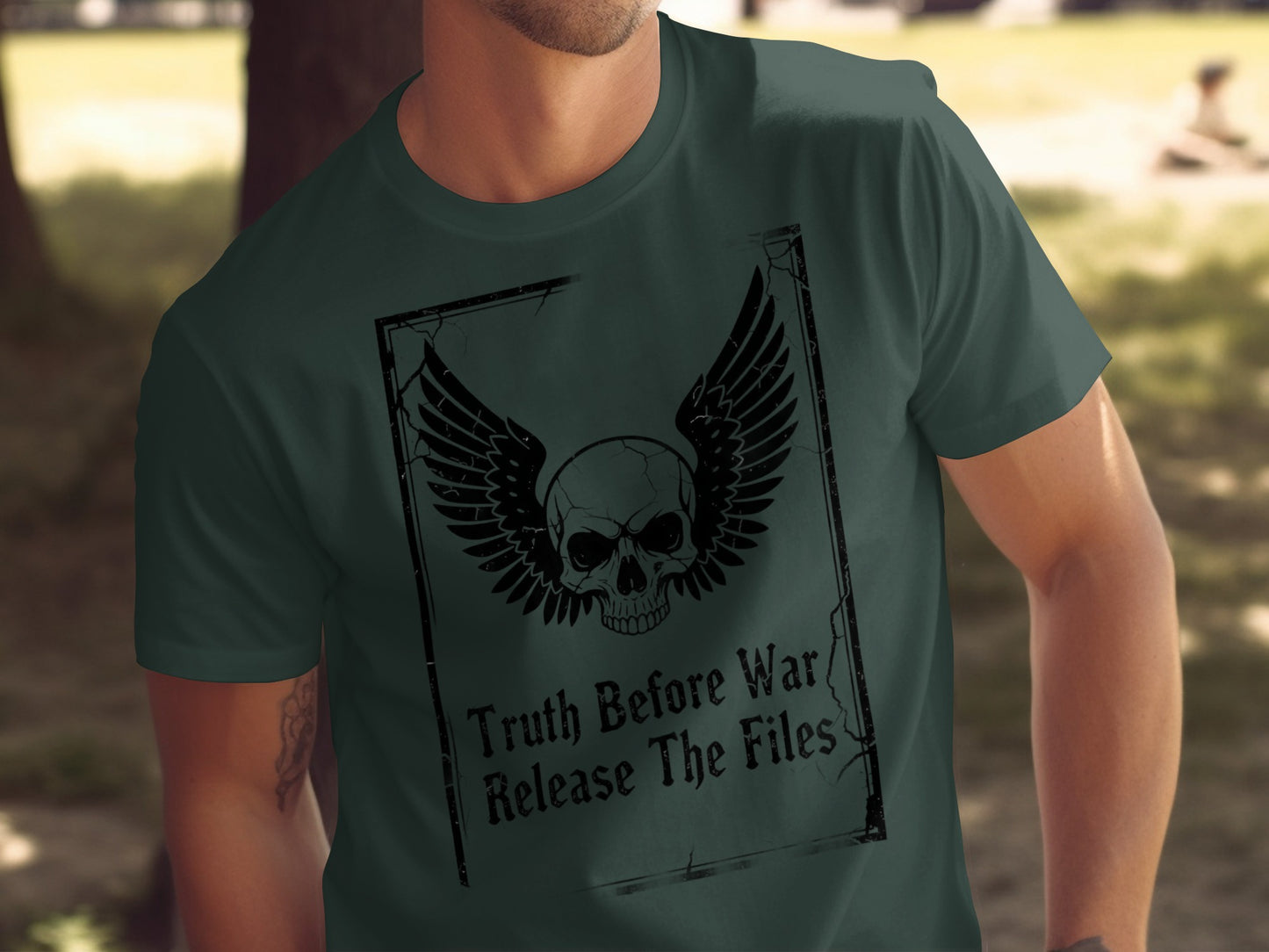 Truth Before War Release The Files T-shirt