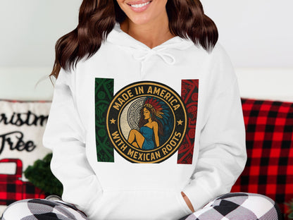 Made In America With Mexican Roots Hoodie product