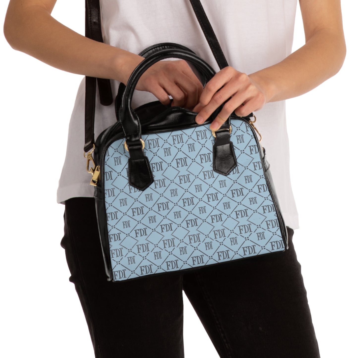 FDT Purse Woke Anti Trump Liberal Purse |Monogram Shoulder Handbag — Elegant Patterned Satchel Purse