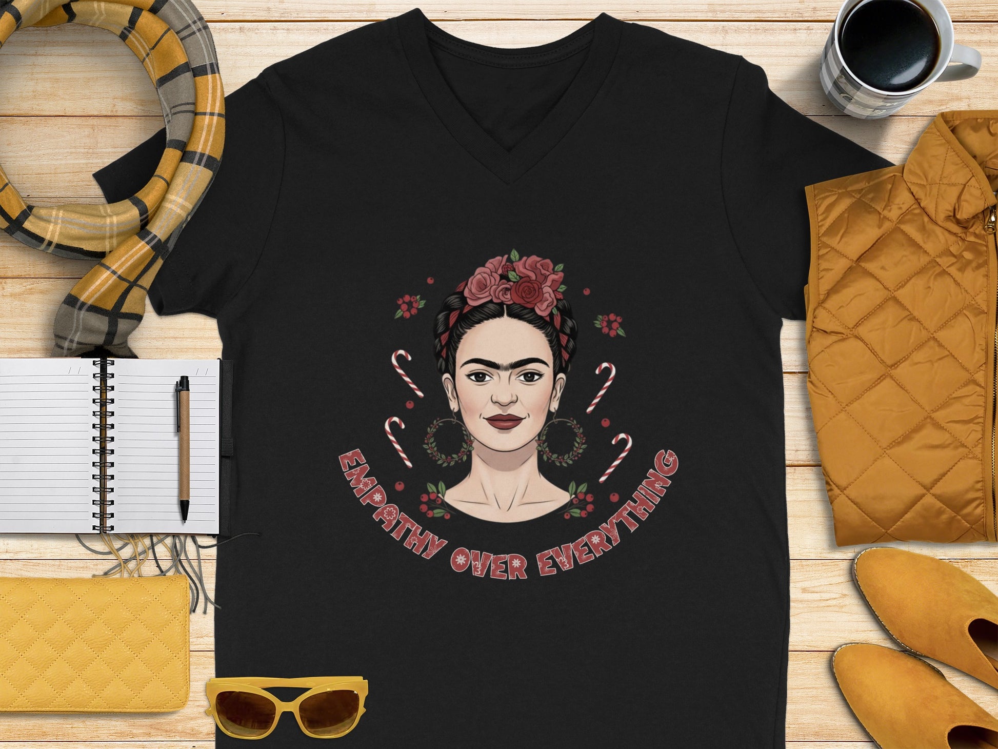 Empathy Over Everything Graphic Tee for Women