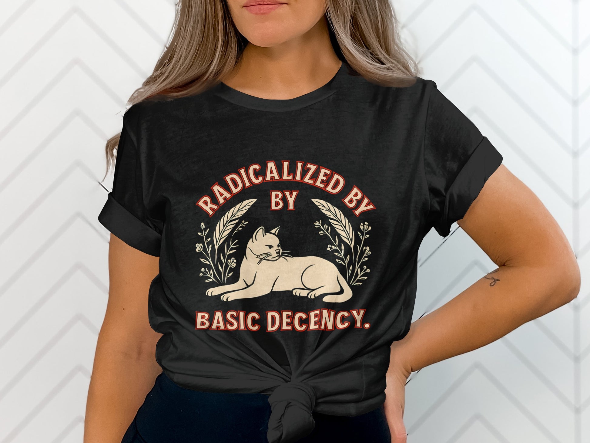 Radicalized By Basic Decency Graphic Shirt product type