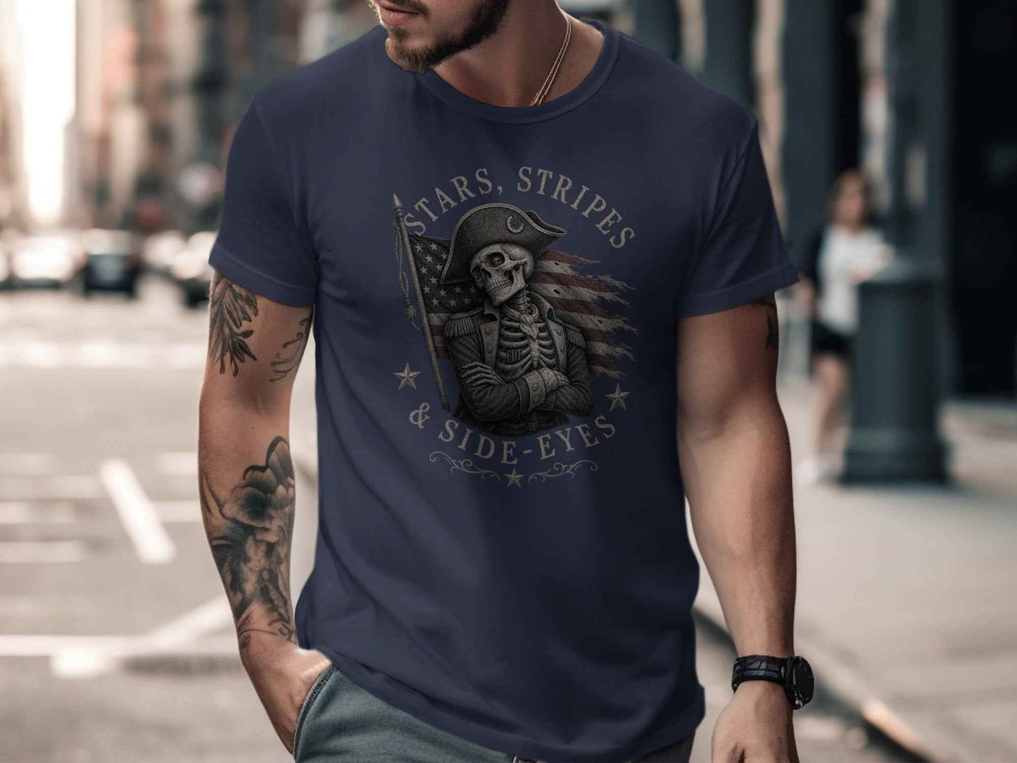 Stars, Stripes & Side-Eyes T-Shirt
